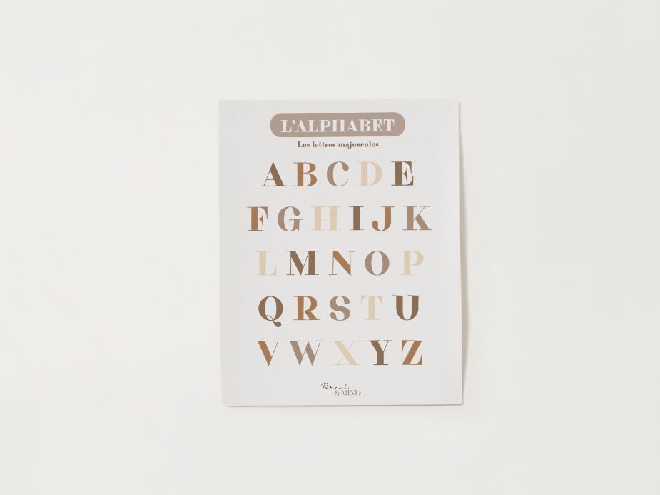 Affiche - L'alphabet