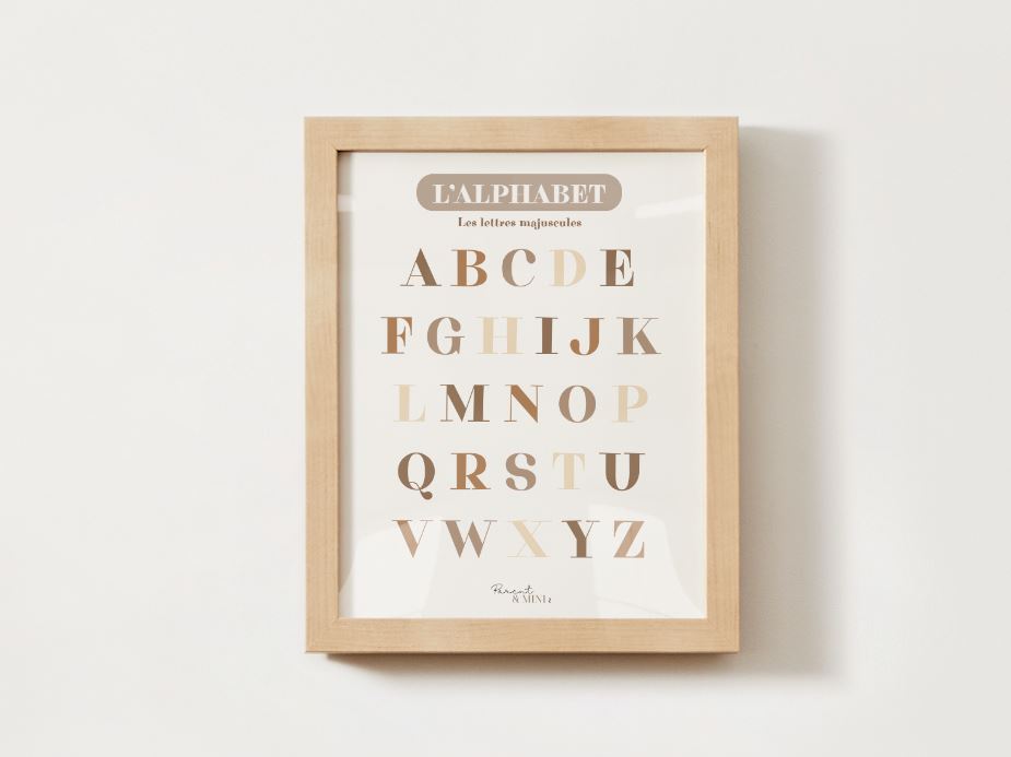 Affiche - L'alphabet