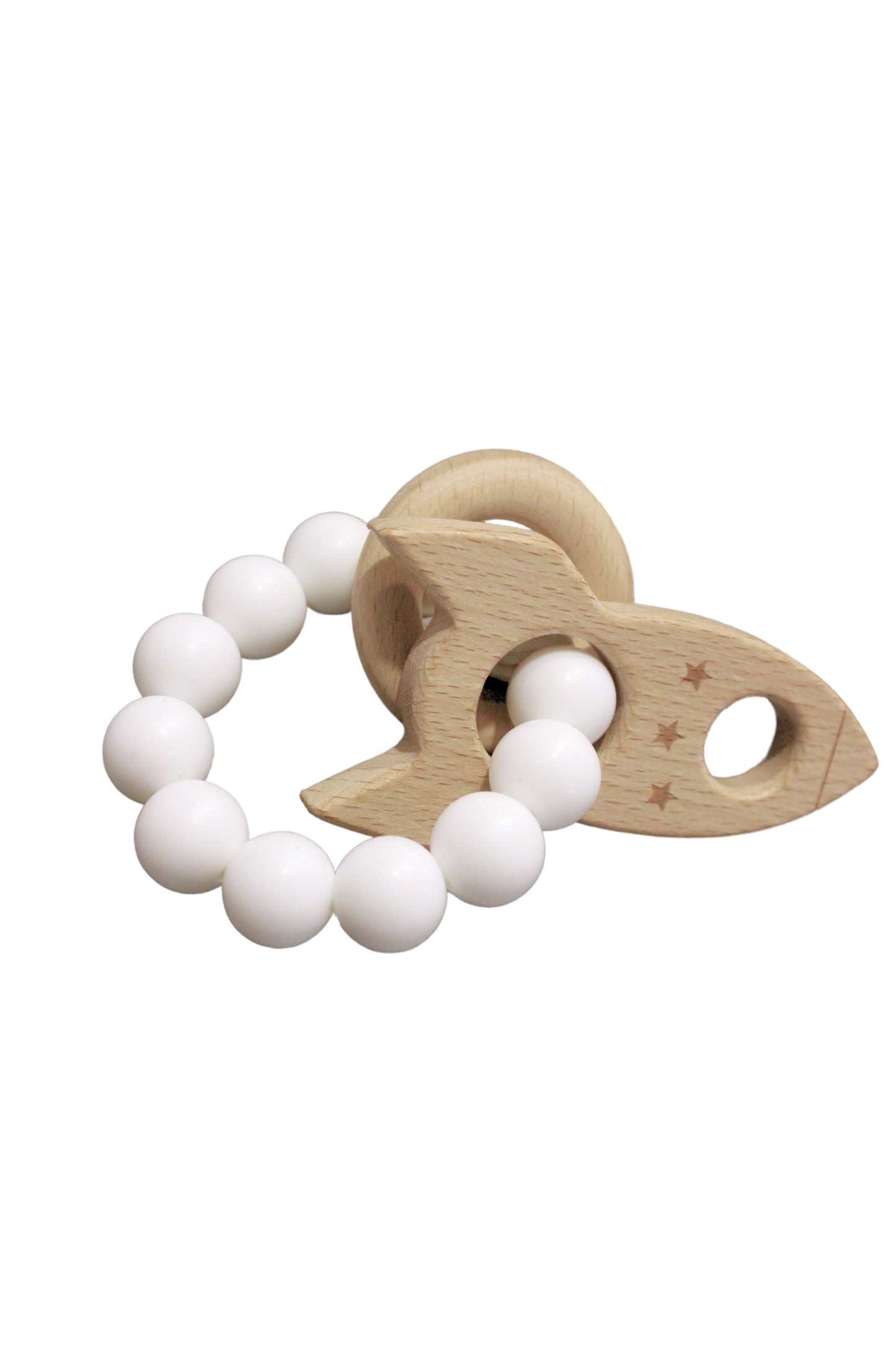 Hochet de dentition NOAH avec fusée