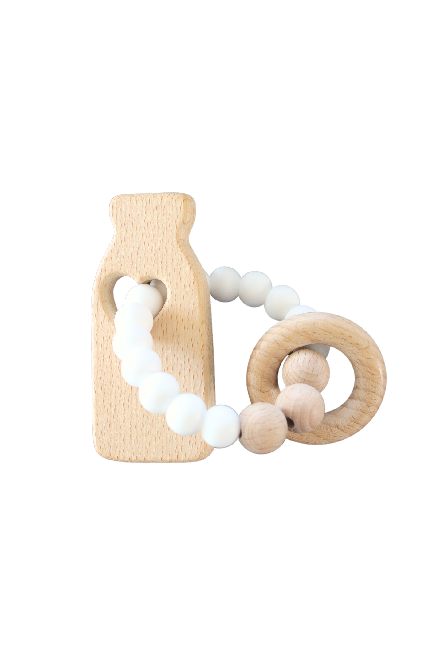 Hochet de dentition - Bouteille de lait
