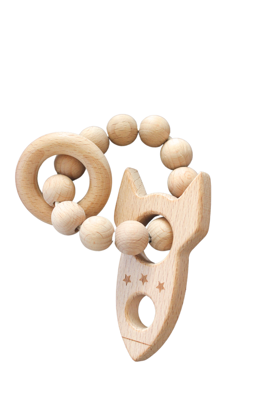 Hochet de dentition LIAM avec fusée