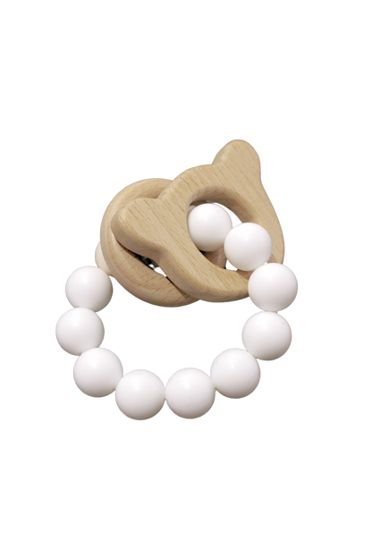 Hochet de dentition NOAH avec ours
