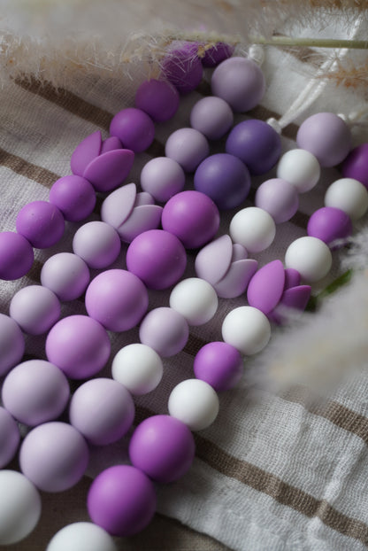 Collection LAVANDE - Attache-suce Tulipe - Lilas