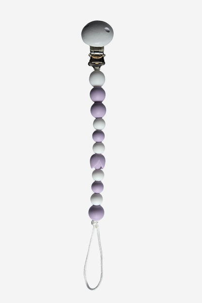 Collection LAVANDE - Attache-suce Tulipe - Lilas et Blanc