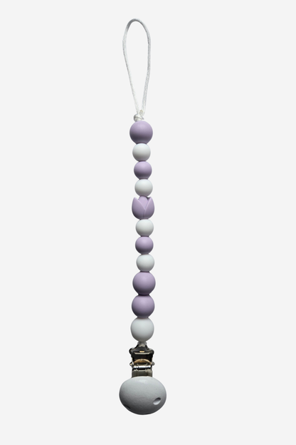 Collection LAVANDE - Attache-suce Tulipe - Lilas et Blanc